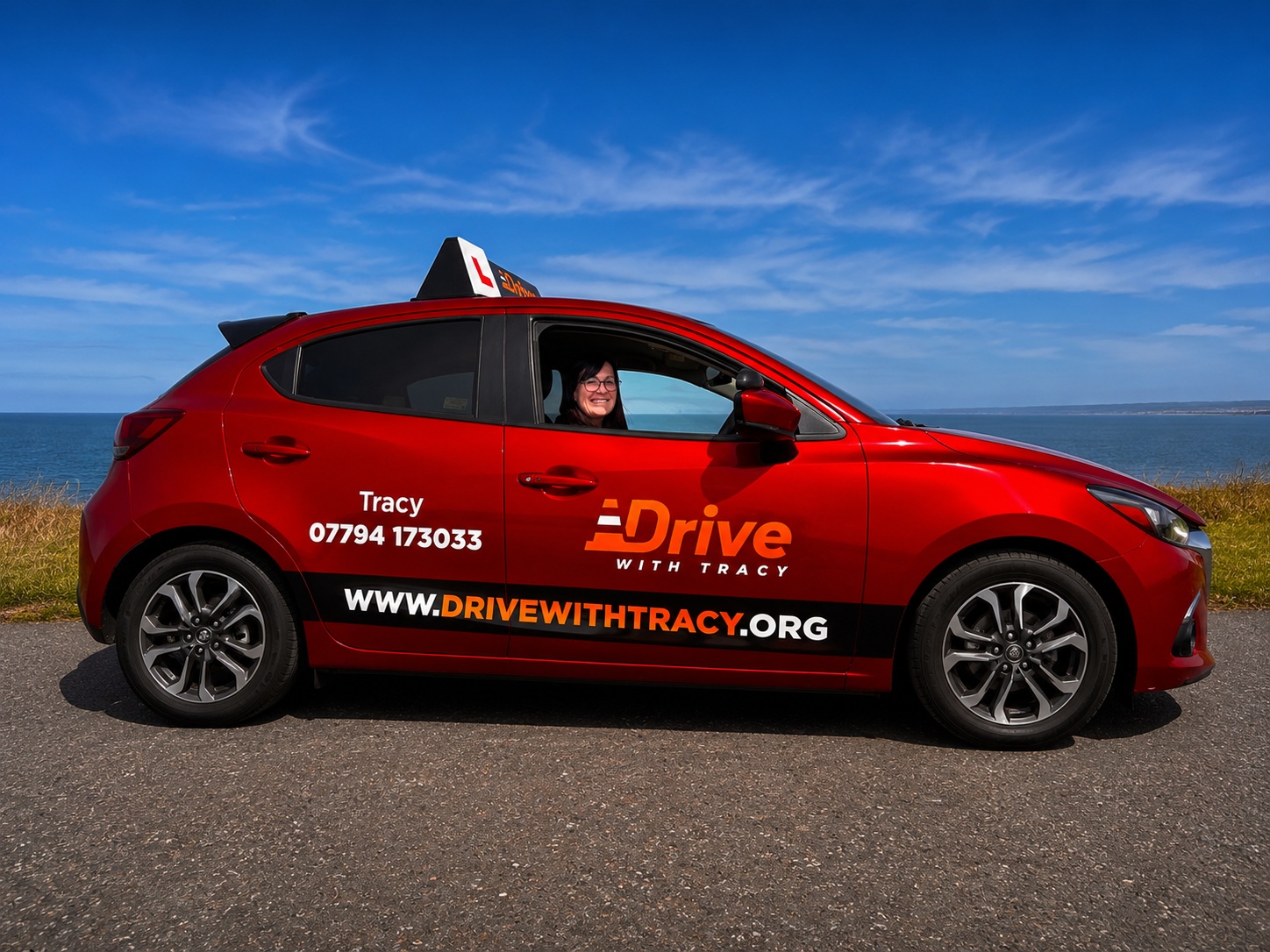 Driving instructor Tracy Mahoney